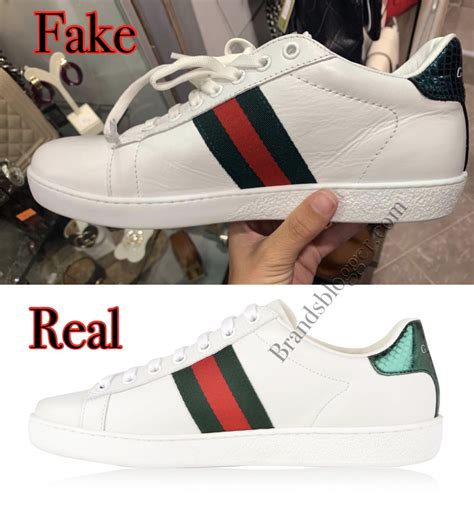 gucci spot fake shoes|How to Spot Real Gucci Ace Sneakers .